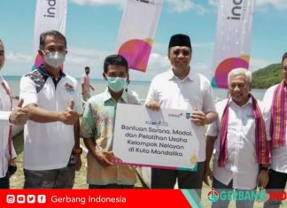 Indosat Ooredoo Hutchison Dukung Pemberdayaan Komunitas yang Berkelanjutan di Mandalika dengan UCan dan Bima Kredit