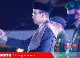 Tiga Pesan TGB di Momen Pengukuhan PB NWDI di Masjid Nurul Bilad Mandalika