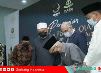 Wapres Resmikan Pusiba, Kampus Naungan Organisasi Alumni Al Azhar Indonesia