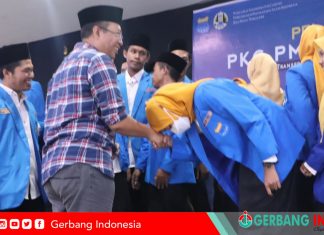 Hadiri Pelantikan PMII PKC Bali-Nusra, Gubernur NTB Siap Berikan Beasiswa Bagi Aktivis