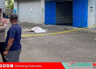 Seorang Mahasiswi Jatuh Dari Lantai 6 Gedung Graha Pena Makassar