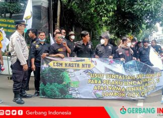 Laporkan Dugaan Korupsi Berjamaah Proyek LCC Lombok Barat, KASTA NTB Datangi Kejagung RI