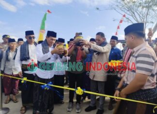 Jembatan Penghubung Dua Desa Akhirnya Diresmikan