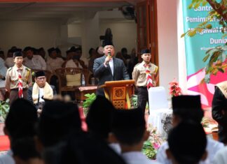 Menteri Nusron Harapkan Santri Masuk ke Dalam Panggung Nasional