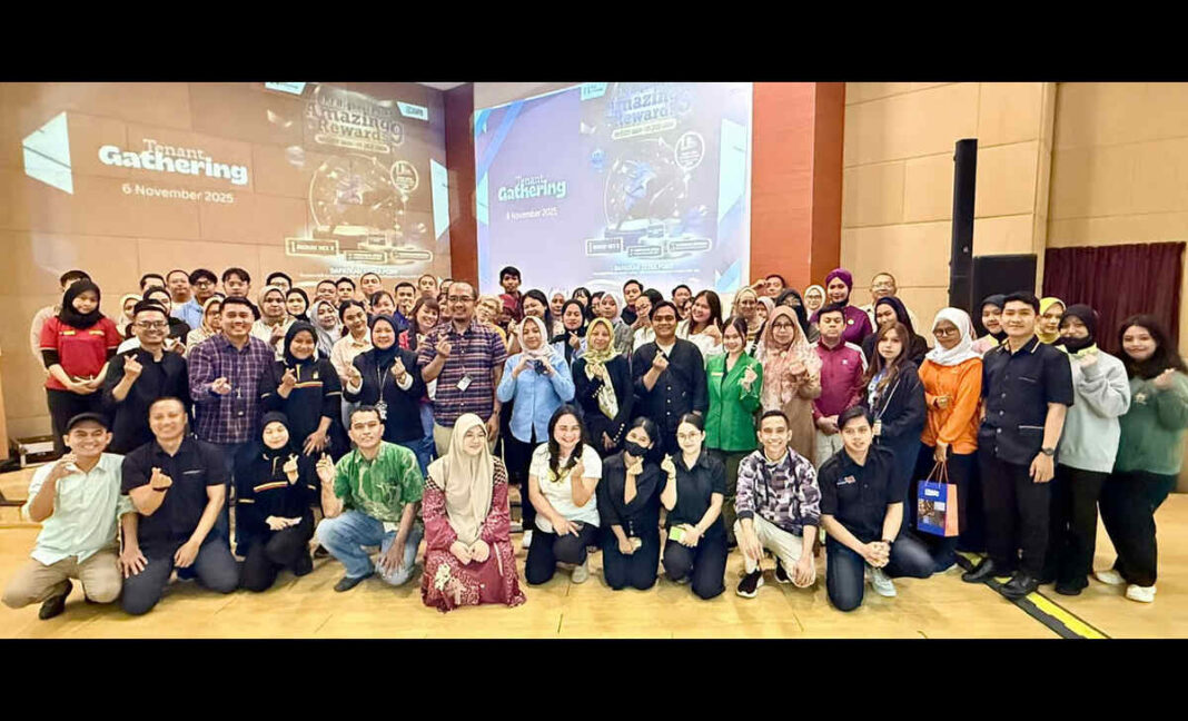 BRI Jatinegara Region 6 Jakarta 1 Gelar Tenant Gathering di Mall Basura City Gerbang Indonesia