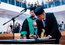 Dono Resmi Jadi Anggota Dewan Loteng