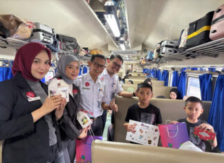 KAI Divre III Palembang, Catat 3.825 Orang Gunakan Kereta Api di Hari Natal 2025