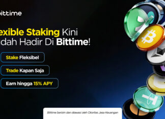 Bittime Fleksibel Staking, Maksimalkan Potensi Pertumbuhan Aset Kripto Para Trader