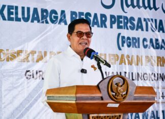 PGRI Selong Gelar Halalbihalal, Guru Purna Tugas Dihormati dan Calon Haji Diberi Apresiasi