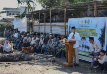 Awal Pembangunan Masjid Al-Muttaqin Suralaga, Pemprov NTB Janjikan Bantuan dan Pendampingan