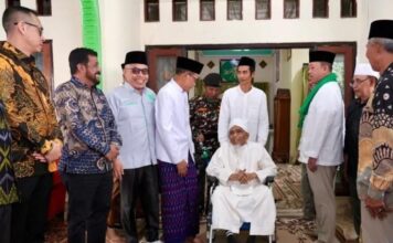 Hangatkan Silaturahmi, Menteri ATR/Kepala BPN Kunjungi Pondok Pesantren Qamarul Huda Bagu