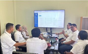 Pastikan Kualitas Layanan, Kakanwil BPN NTB Tinjau Layanan dan Tunggakan di Kantah Lombok Utara