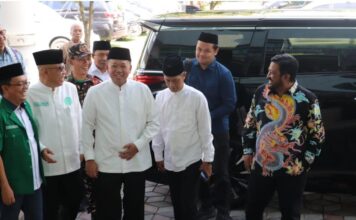 Dampingi Menteri Nusron, Kanwil BPN NTB Hadiri Pengukuhan MUI NTB