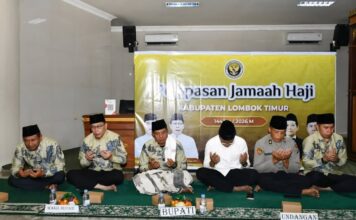 Tangis Haru Iringi Pelepasan Kloter Pertama Haji Lombok Timur 2026
