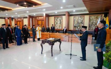 Sekda NTB Lantik 35 Pejabat Fungsional, Dorong Birokrasi Fleksibel dan Berbasis Hasil