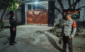 Cegah Kriminalitas, Polsek Sandubaya Intensifkan Patroli Kos-kosan
