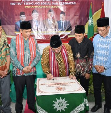 Groundbreaking Gedung Rektorat ITSKes Muhammadiyah Selong Jadi Momentum Penguatan Pendidikan Tinggi di Lombok Timur