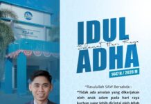 Direktur Utama PDAM Lotim Sampaikan Ucapan Selamat Hari Raya Idul Adha 1447 H