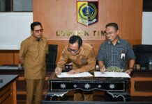 Bupati Haerul Warisin Dorong Perlindungan Kesehatan Pekerja di Lombok Timur Diperluas