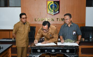 Bupati Haerul Warisin Dorong Perlindungan Kesehatan Pekerja di Lombok Timur Diperluas