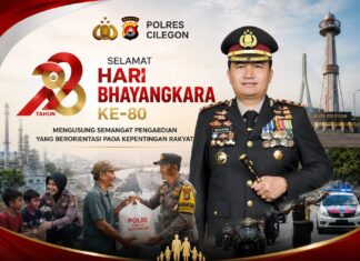 Hari Bhayangkara ke-80, Kapolres Cilegon Tegaskan Komitmen Polri Hadir untuk Rakyat