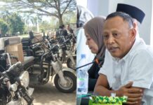 Dorong Produktivitas Warga, Muallani Bagikan Empat Unit Roda Tiga di Dapil I