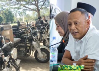 Dorong Produktivitas Warga, Muallani Bagikan Empat Unit Roda Tiga di Dapil I