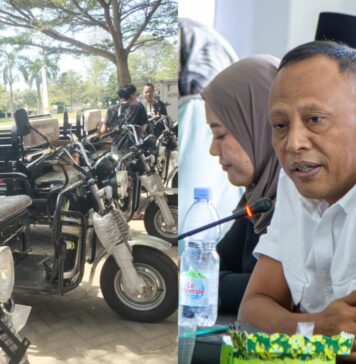 Dorong Produktivitas Warga, Muallani Bagikan Empat Unit Roda Tiga di Dapil I