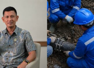 PDAM Lombok Timur Gerak Cepat Atasi Kebocoran Pipa, Aliran Air Warga Kembali Normal