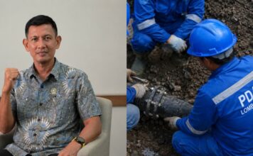 PDAM Lombok Timur Gerak Cepat Atasi Kebocoran Pipa, Aliran Air Warga Kembali Normal