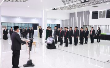 Lantik 130 Pejabat, Menteri ATR/Kepala BPN: Berikan Manfaat dan Pelayanan yang Adil bagi Masyarakat