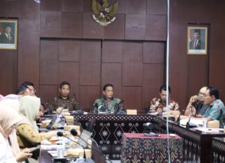 Rapat Persiapan Rakorwal GTRA Provinsi NTB 2026