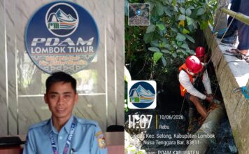 PDAM Lombok Timur Perkuat Standar K3 untuk Cegah Kecelakaan Kerja Petugas