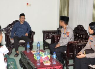 Silaturahmi Perdana ke Yayasan Hamzanwadi NWDI, Kapolres Lombok Timur Ajak Tokoh Agama Perkuat Stabilitas Kamtibmas