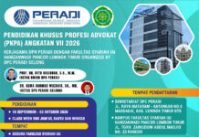 PERADI dan IAI Hamzanwadi Pancor Siapkan Calon Advokat Baru, PKPA Angkatan VII Resmi Dibuka