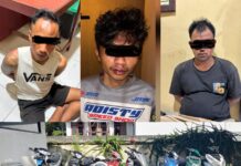 Terbongkar! Polisi Ungkap Dugaan Kasus Curanmor di Terara, Tiga Orang Diamankan Bersama Sembilan Sepeda Motor