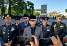 Peringatan HUT Bhayangkara ke-80, Polresta Mataram Gelar Upacara di Lapangan Sangkareang