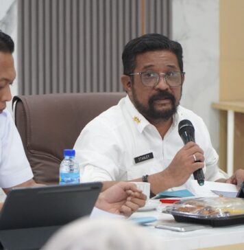 Kakanwil BPN NTB Monitoring Pelaksanaan Program Strategis Nasional dan Layanan Pertanahan di Kantah Lombok Timur