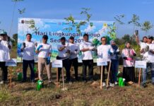 PLN Icon Plus Ikuti Aksi Lingkungan Bersama PLN Group Regional Riau