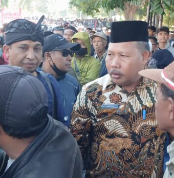 AKP Sayum dan H. Mustafa Kawal Aksi Damai di Polres Lotim, Sinergi Jaga Stabilitas dan Ruang Demokrasi