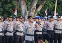 Perkuat Stabilitas Jelang HUT RI ke-81, Polres Lombok Timur Siagakan Personel Hadapi Agenda Strategis Nasional