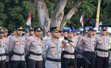 Perkuat Stabilitas Jelang HUT RI ke-81, Polres Lombok Timur Siagakan Personel Hadapi Agenda Strategis Nasional