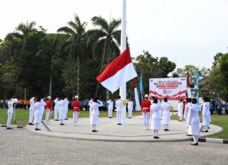 Merah Putih Kembali ke Peraduan, HUT ke-81 RI di Lombok Timur Ditutup Khidmat