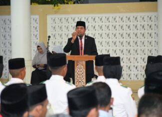 Bukan Sekadar Kibarkan Merah Putih, 32 Paskibraka Lotim Diminta Bawa Nilai Perjuangan ke Masa Depan