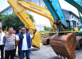 Polda Banten Bongkar Tambang Ilegal dan Penyelewengan Solar, Tujuh Tersangka Ditahan
