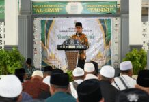 Bupati Lotim Paparkan Agenda Daerah di Tengah Peringatan Maulid Yadinu Masbagik
