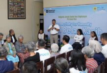 Wujud Kepedulian Sosial, PLN Icon Plus Salurkan Bantuan untuk Panti Lansia Belas Kasih Malang