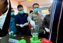 Pemusnahan Narkoba di Polresta Mataram, 41 Gram Sabu dan 215 Ekstasi Lenyap Diblender