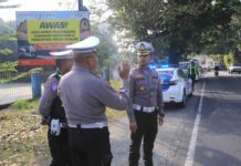 Tekan Angka Kecelakaan, Satlantas Polresta Mataram Turun Langsung Petakan Titik Black Spot