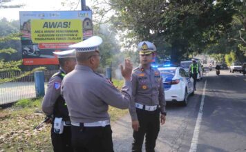 Tekan Angka Kecelakaan, Satlantas Polresta Mataram Turun Langsung Petakan Titik Black Spot